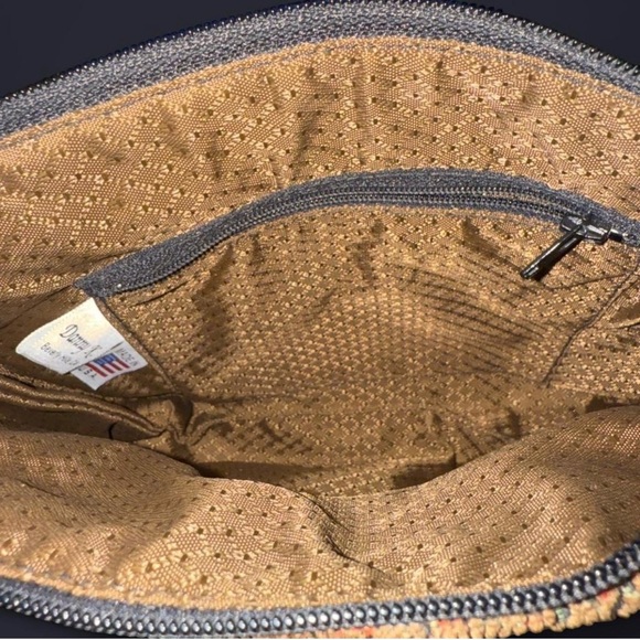 Vintage Daryl K Beverly Hills Tapestry Crossbody Bag Boho USA Made - Picture 4 of 6